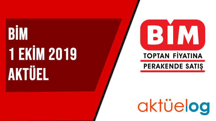 BİM 1 Ekim 2019 Aktüel Ürünler Kataloğu  