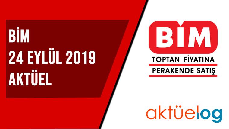 BİM 24 Eylül 2019 Aktüel Ürünler Kataloğu  