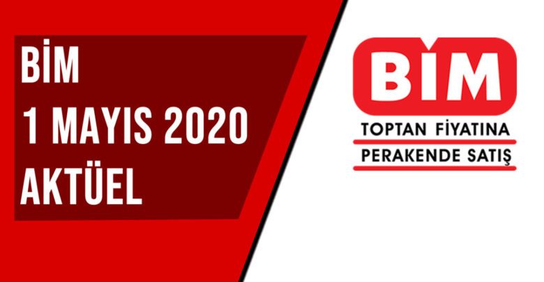 BİM 1 Mayıs 2020 Aktüel Ürünler Kataloğu BİM 1 Mayıs 2020 Aktüel Ürünler Kataloğu