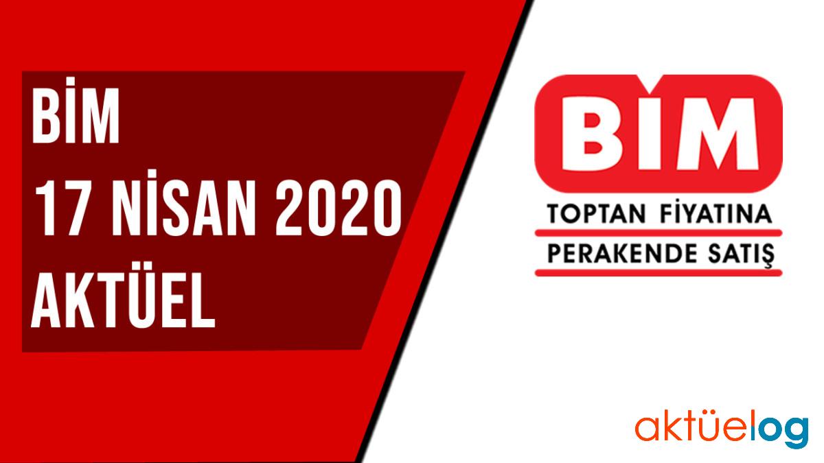 BİM 17 Nisan 2020 Aktüel Ürünler Kataloğu  