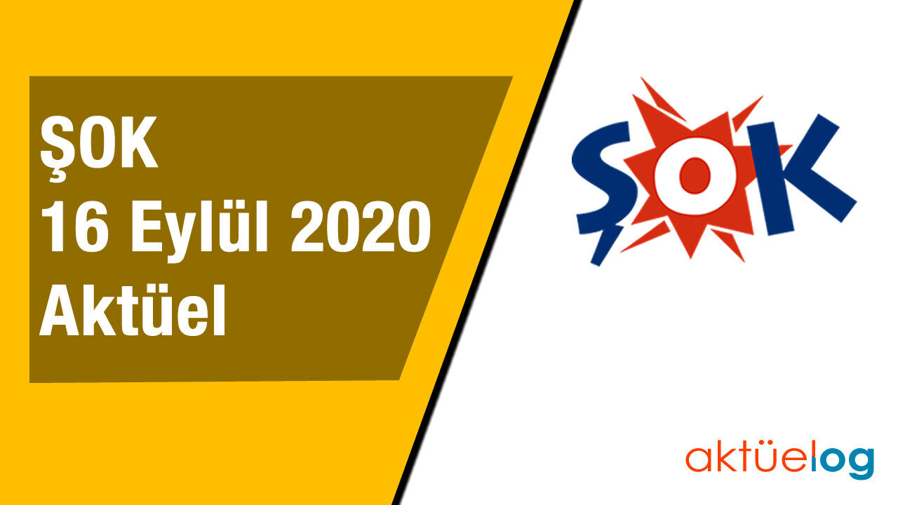 Şok 16 Eylül 2020 Aktüel Ürünler Kataloğu Şok 16 Eylül 2020 Aktüel Ürünler Kataloğu