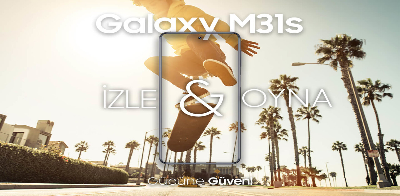 Galaxy M31s 200 TL değerinde Hediye Çeki fırsatıyla ön siparişte!  