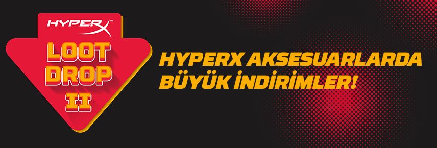 HyperX Loot Drop II İndirimleri, 30 Mart - 24 Nisan Tarihleri Arasında Gerçekleşiyor!  
