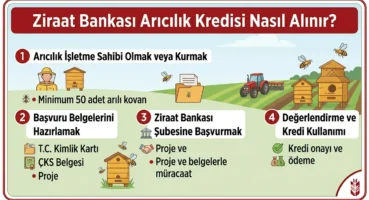 Ziraat Bankası Arıcılık Kredisi Nasıl Alınır?  