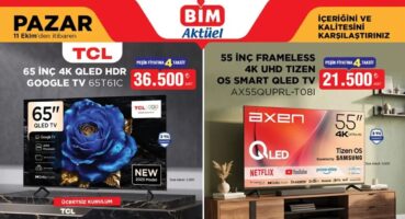 BİM 11 Ekim 2026 Aktüel Ürünler Kataloğu  