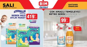 BİM 13 Ekim 2026 Aktüel Ürünler Kataloğu  